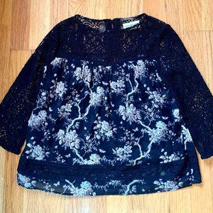 SALE! R. Lauren Cotton  Lace Blouse New